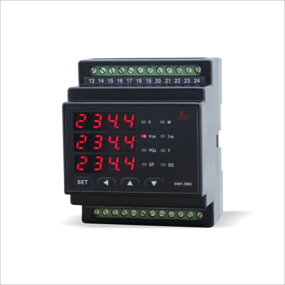 SWP-EM系列三相導(dǎo)軌式電力儀表